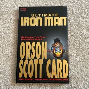 ULTIMATE IRON MAN HC Hardcover Orson Scott Card Andy Kubert 2006